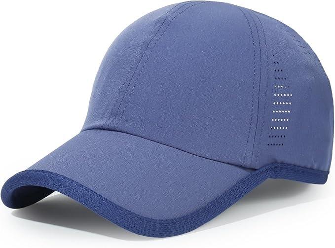 HH HOFNEN Quick Dry Hat Unstructured Athletic Baseball Cap Lightweight Running & Golf Cap for Women Men